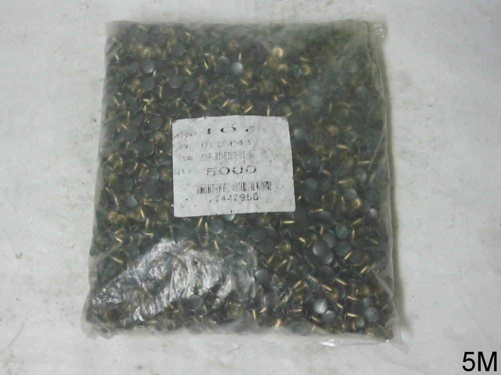 5000 Solid Male Rivet Studs Black Brown Bronze