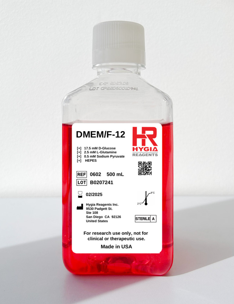 DMEM/F-12 Cell Culture Medium 500 ml