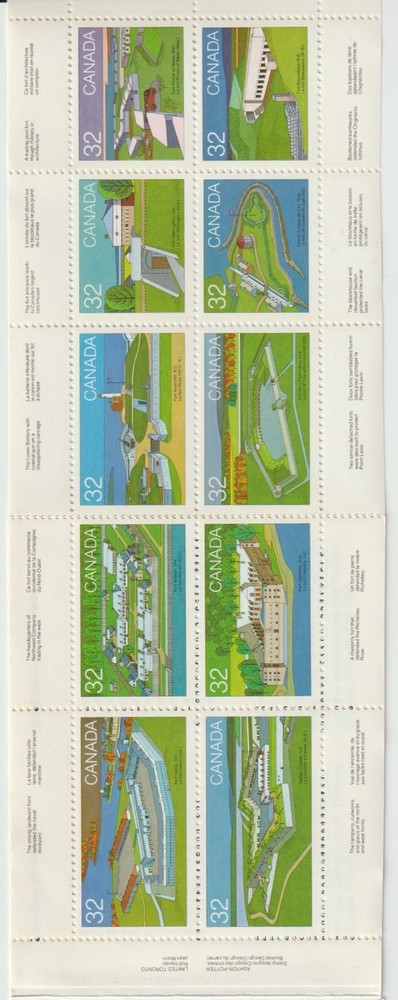 Canada Notebook BK86 Forts Across Canada