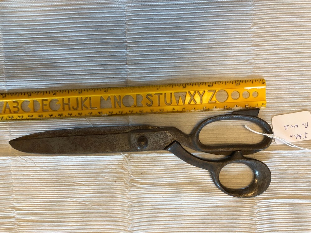 Tailors shears, scissors - Italian, Vintage