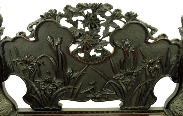 Japanese Export Hardwood Bench