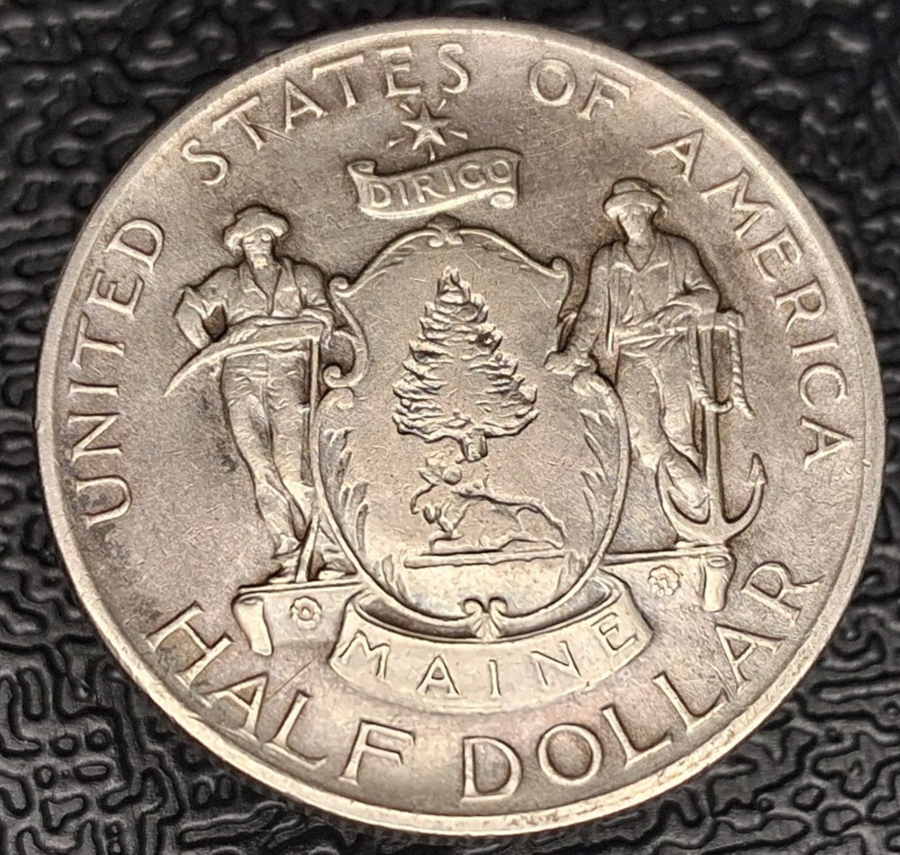 1920 Maine Commemorative Silver Half Dollar