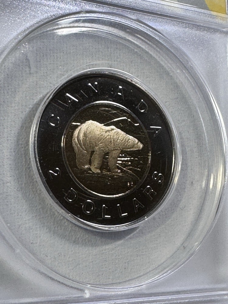 2004 Canada $2 Toonie Graded MS 69 by ANACS