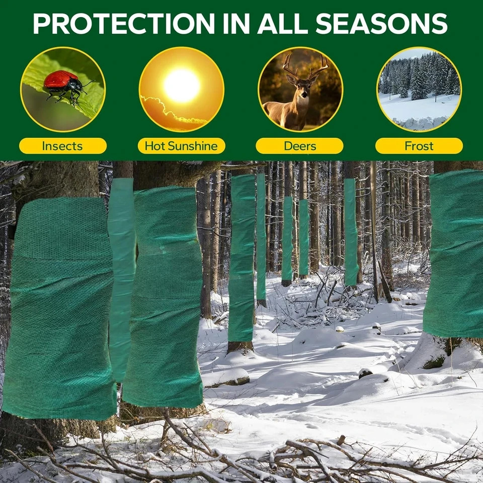 115Ft Tree Wraps to Protect Bark, Tree Wrap for Damaged Bark, Tree Trunk Wrap to