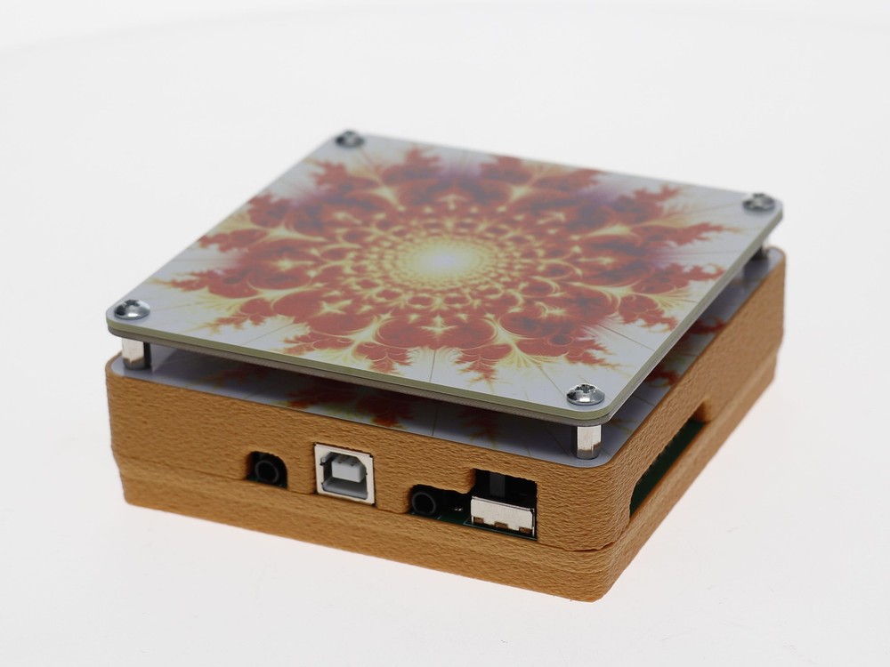 Bifilar Tesla Coil Amplifier with Fire Elements