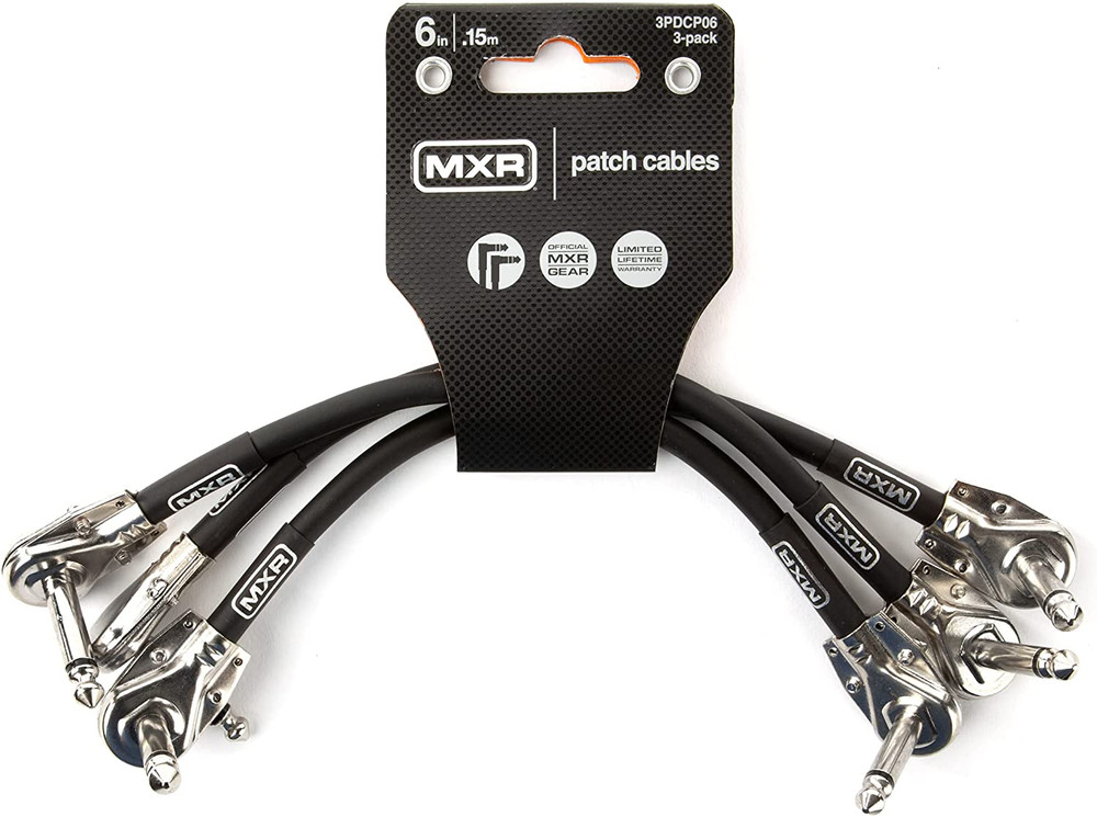 8-Pack DC Cables and MXR 3-Pack 6 in Patch Cables Bundle