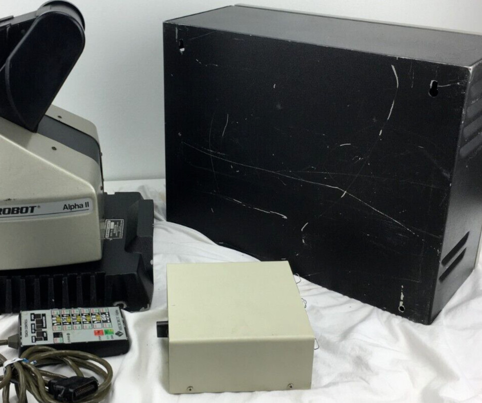 Umi-Microbot Alpha II Teach System Control 3Pc Lot UNTESTED ***NO ARM***