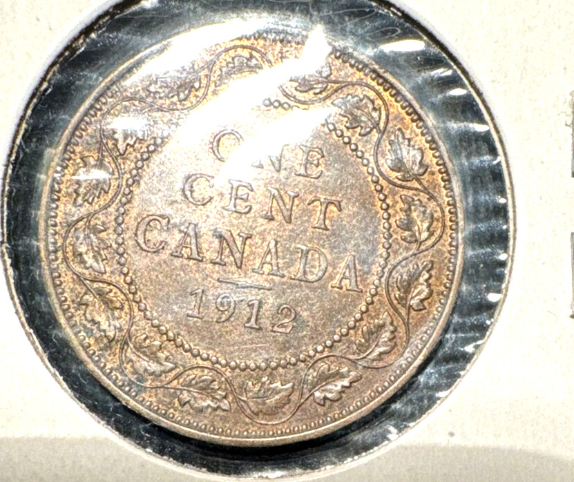 Canada 1912 large cent KM21 RB unc (1)