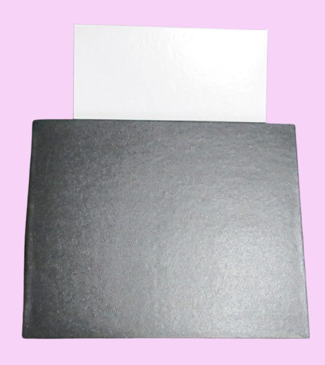 Matte Black Gift Box 10.25"x8"x1.75"h Solid Cardboard Display Packaging