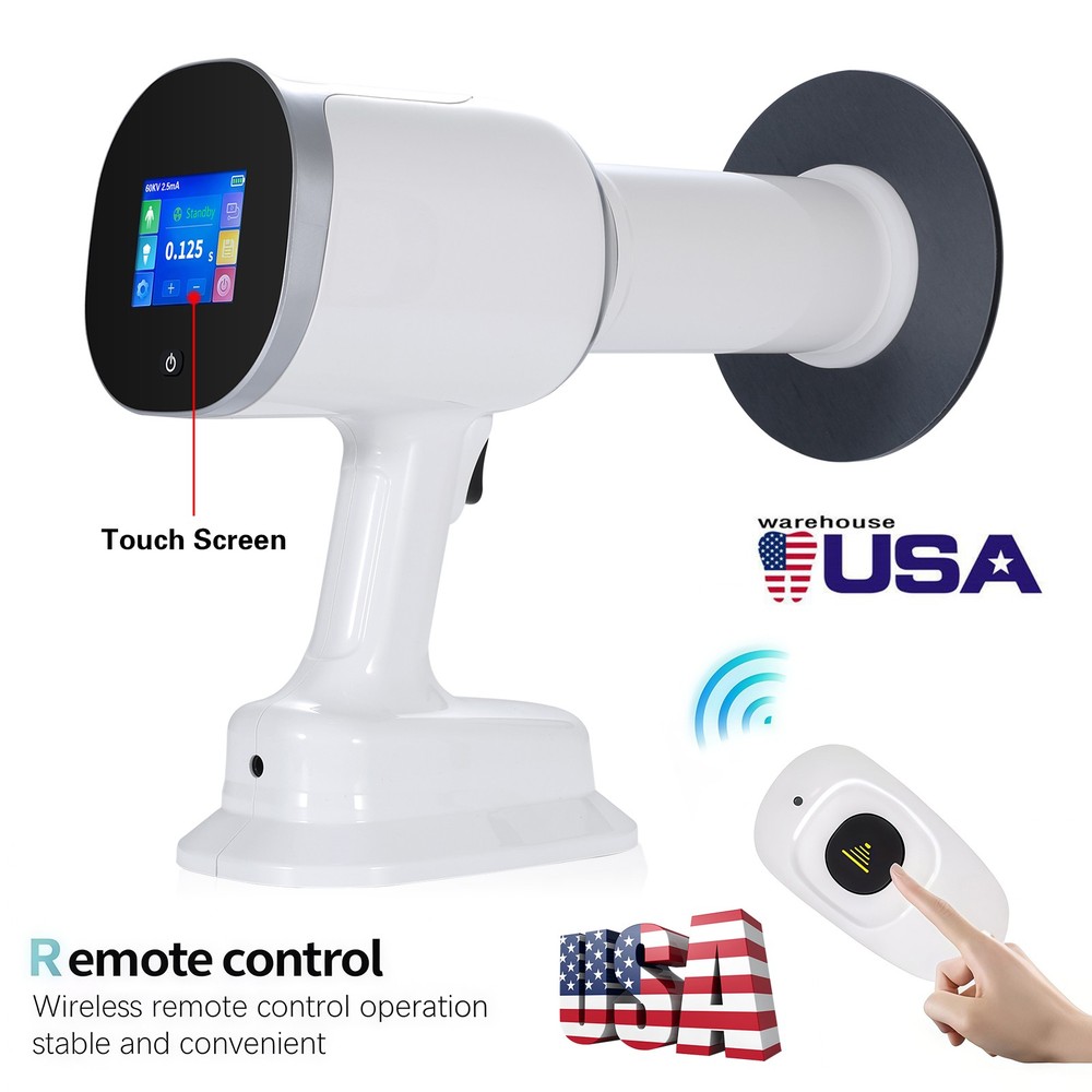 Dental Scatter Shield Protective Ring + Portable Handheld X-ray Machine Kit