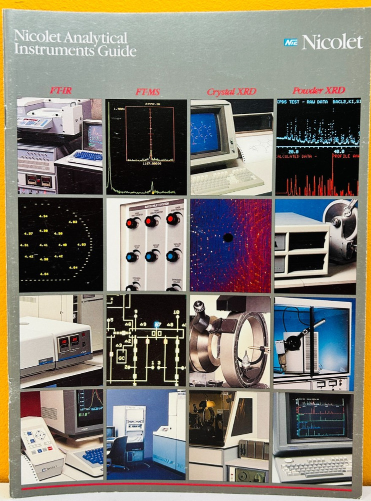 Nicolet Analytical Instruments Guide Catalog.