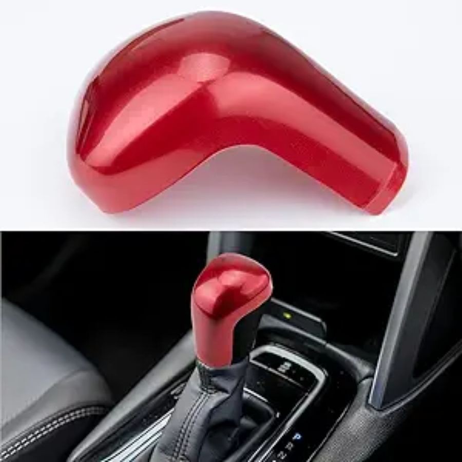 Auto Gear Shift Knob Cover Trim Protector Cap, Car Gear Shift Knob Frame Cap Acc