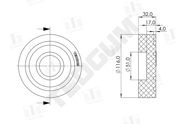 Universal Rubber Bearing