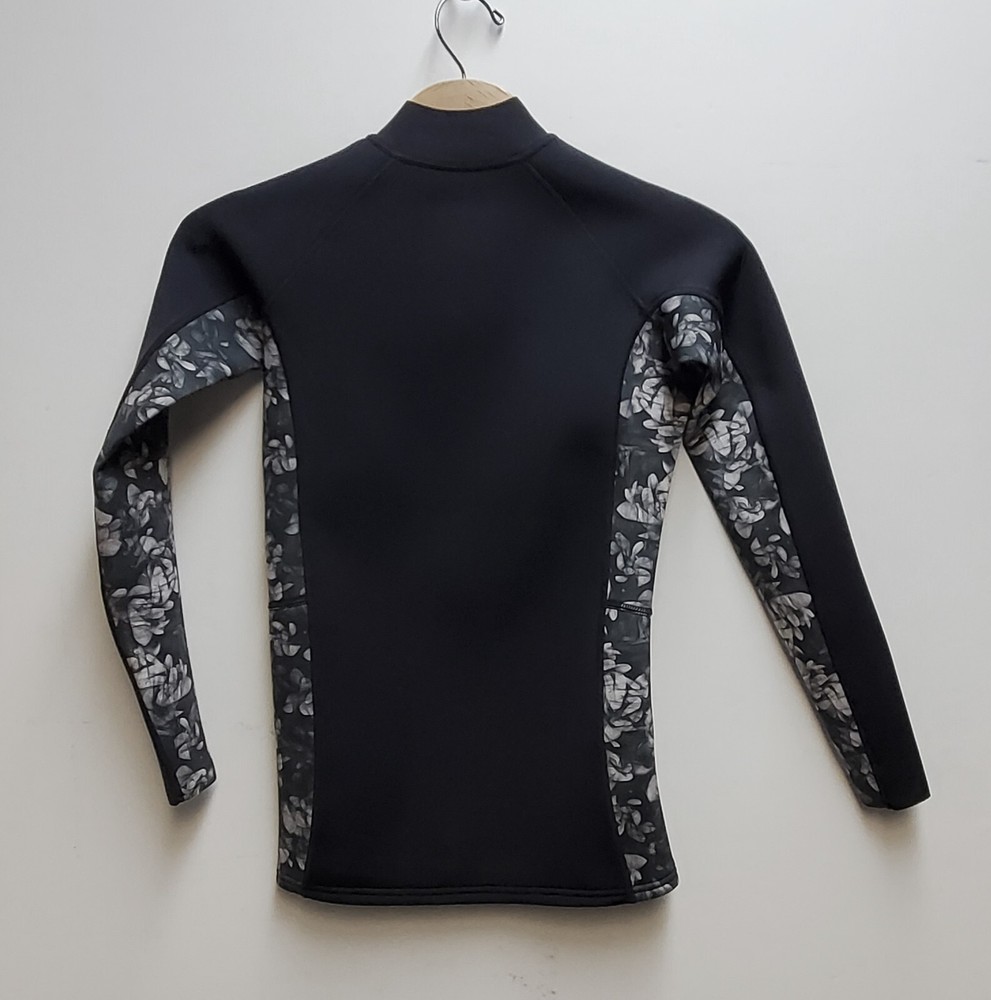 PICTURE Women's 1.5 WILL Front Zip LS Top - BLK - Small - NWT