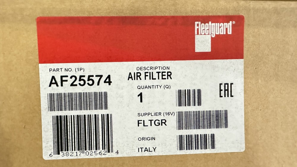 Fleetguard AF25574 Cabin Air Filter