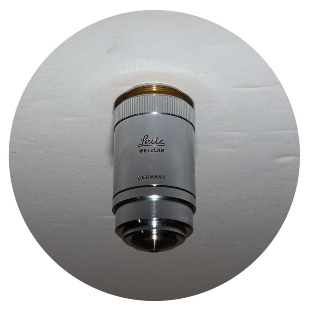 Leitz 25X Fluorenz Phaco-2 Oil Immersion Microscope Objective