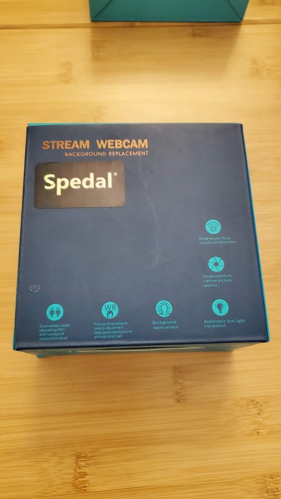 Spedal 922 Stream Webcam 1080p Dual Microphones