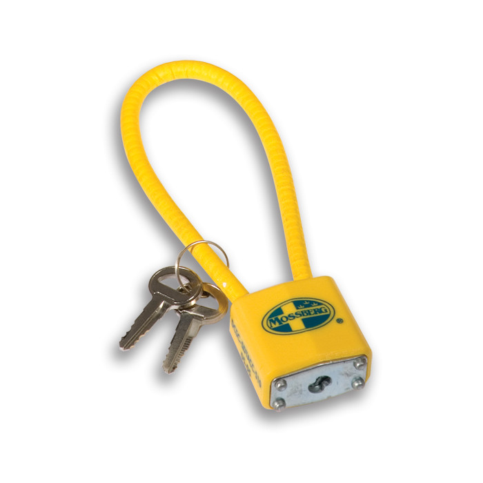 Mossberg Gun Lock 14" Cable Yellow