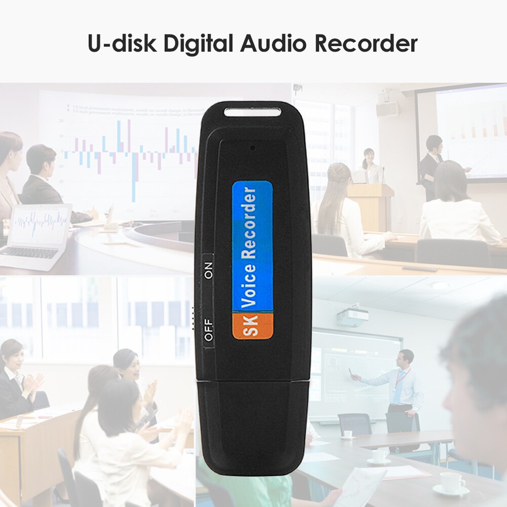 USB Mini Voice Recorder Digital Hidden Record Mini Drive Audio Recording Device
