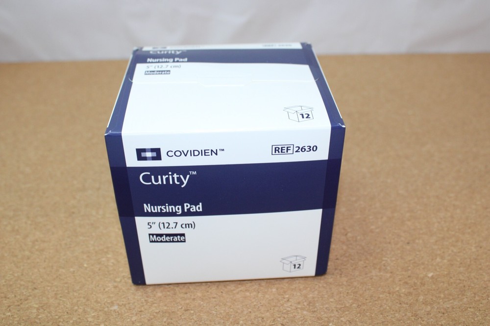 Curity Nursing Pad - 5" Size (Pack of 12) - Moderate