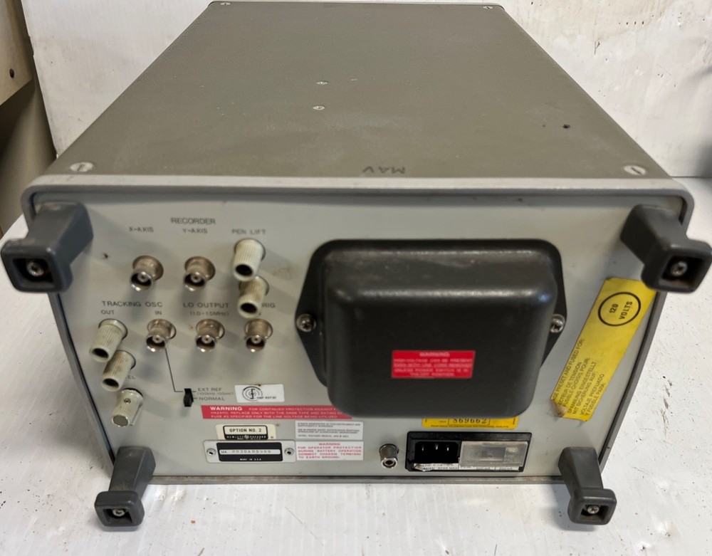 HP 3580A SPECTRUM ANALYZER TESTED WORKS 30 DAY RETURNS
