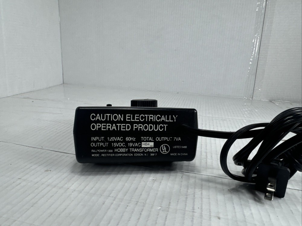 MRC Rail, Power 1300 Ho / N Scale Transformer Controller For Train Set Layout