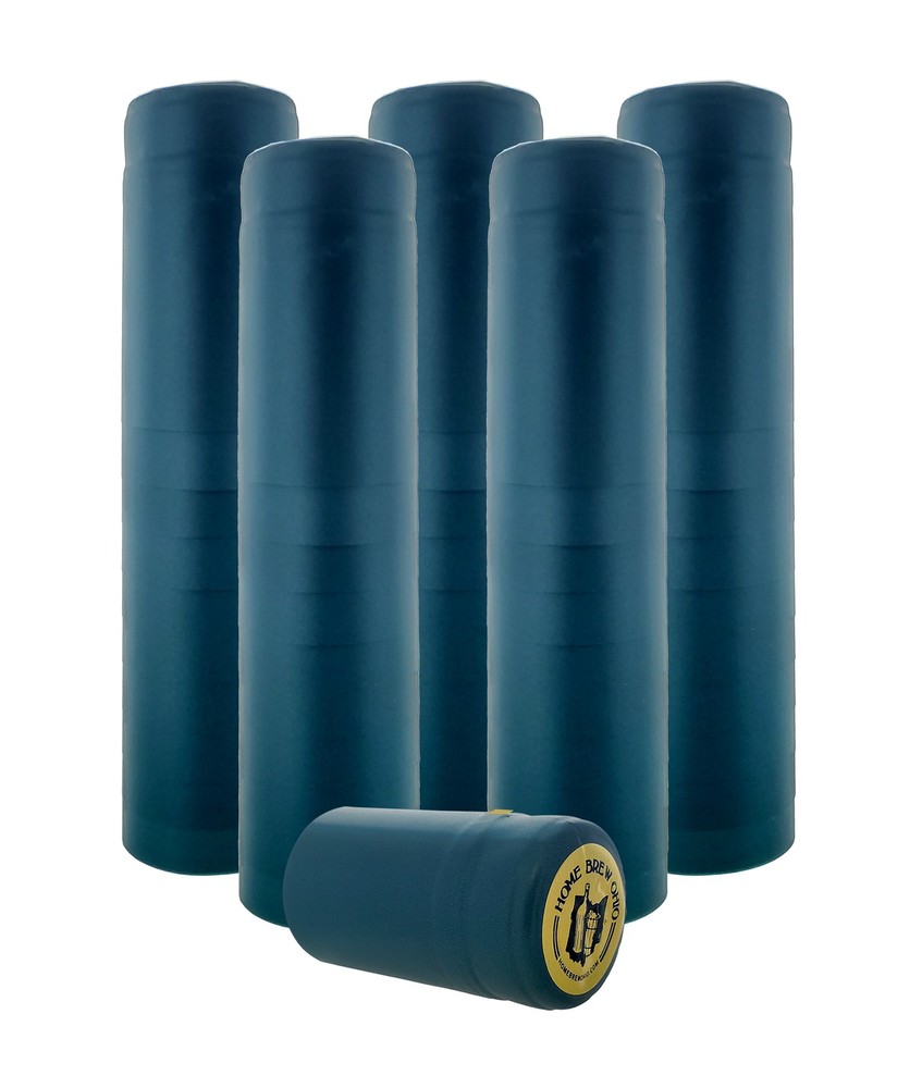 Home Brew Ohio Metallic Blue PVC w/Home Brew Ohio Logo Black on Gold Top-100ct