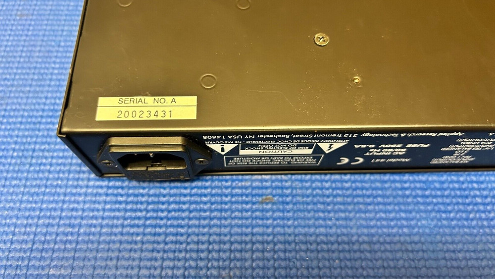 APPLIED RESEARCH AND TECHNOLOGY MODEL 441 EQUALIZER