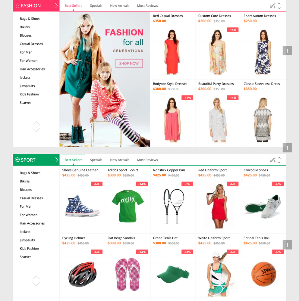 Amazing eCommerce Web Design with Free 5GB VPS Web Hosting