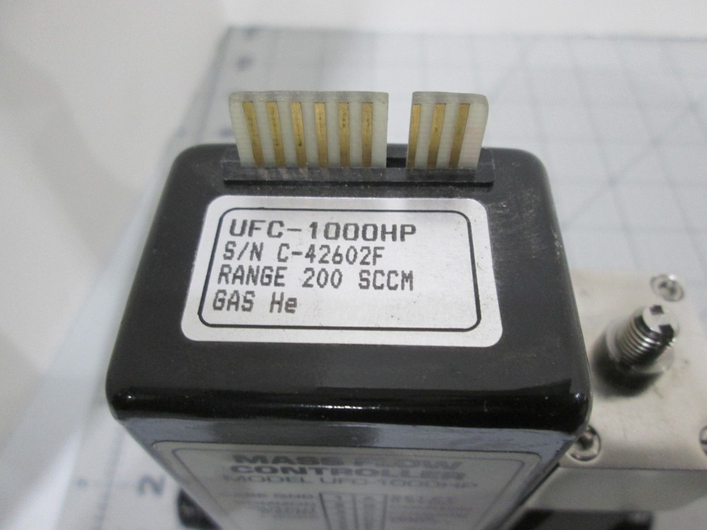 Unit, UFC-1000HP, Mass Flow Controller, He, 200 SCCM, Used