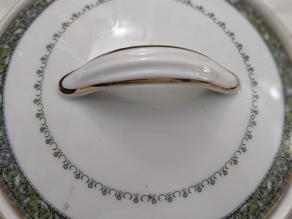 DINNERWARE: Thurston by Noritake-Sugar Bowel & Lid, Vintage