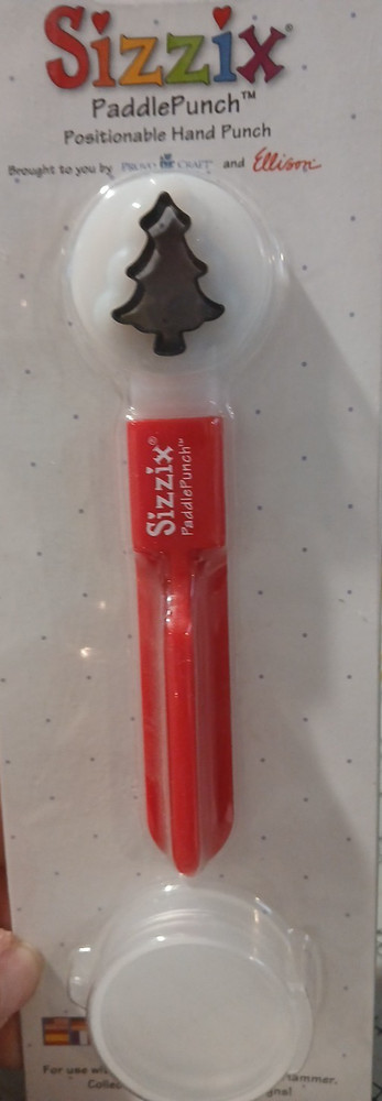 Sizzix Paddle Punch 38-0848 Tree, Christmas