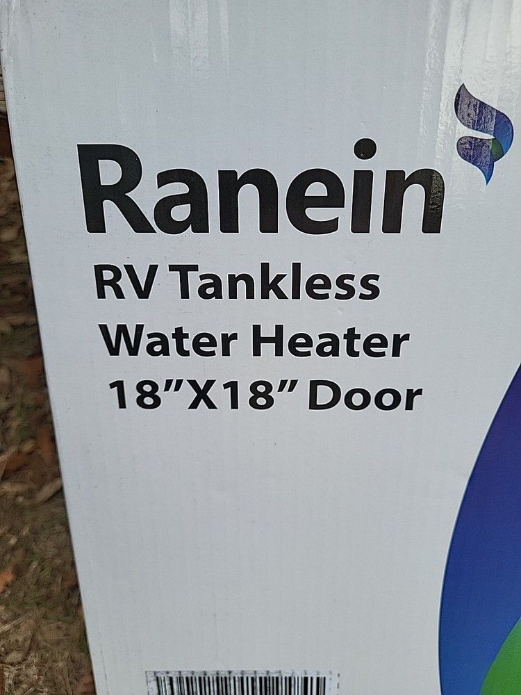 Ranein 18"x18" RV Tankless Water Heater Door Kit (Black) Model# RA65-1818