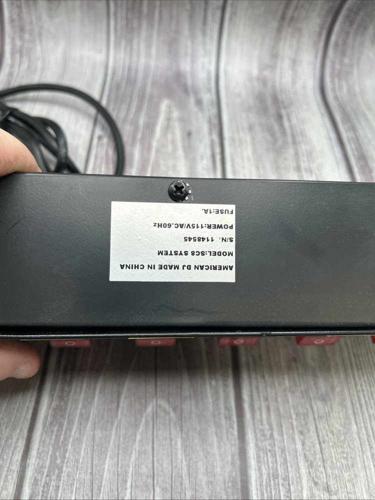 LSC Light Stream Controls SC-8 System Used Switch Panel Tested Working