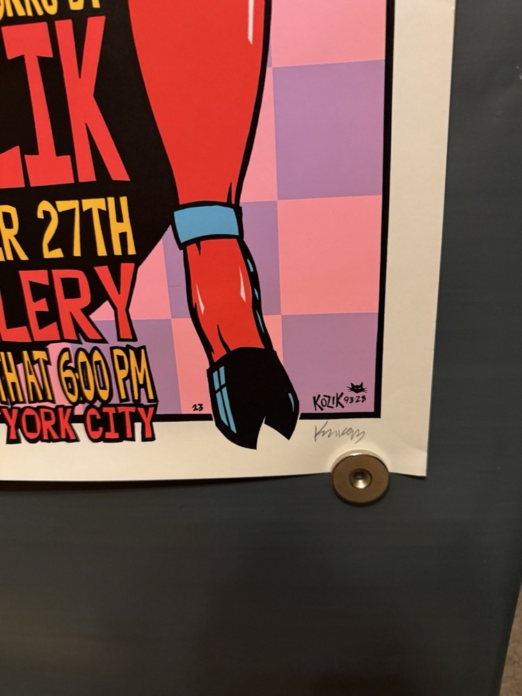 Frank Kozik “Double Or Nothing” Signed And Numbered 132/250