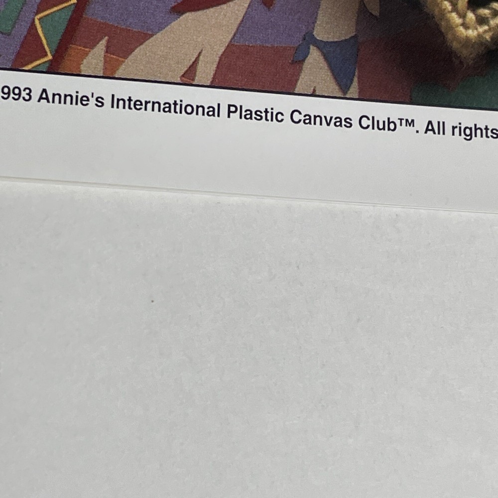 Southwest Set Notepad & Tissue & Checkbook Holder Annie's Plastic Canvas Pattern