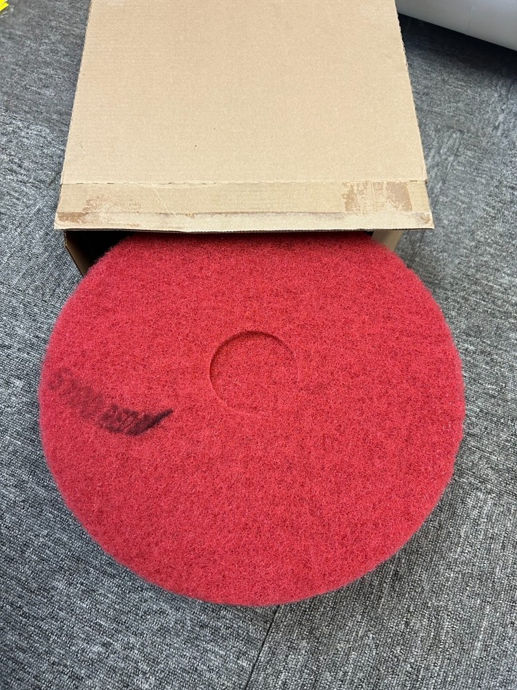 3M Red Buffer Pad 15" 5100 (5 Pk.)