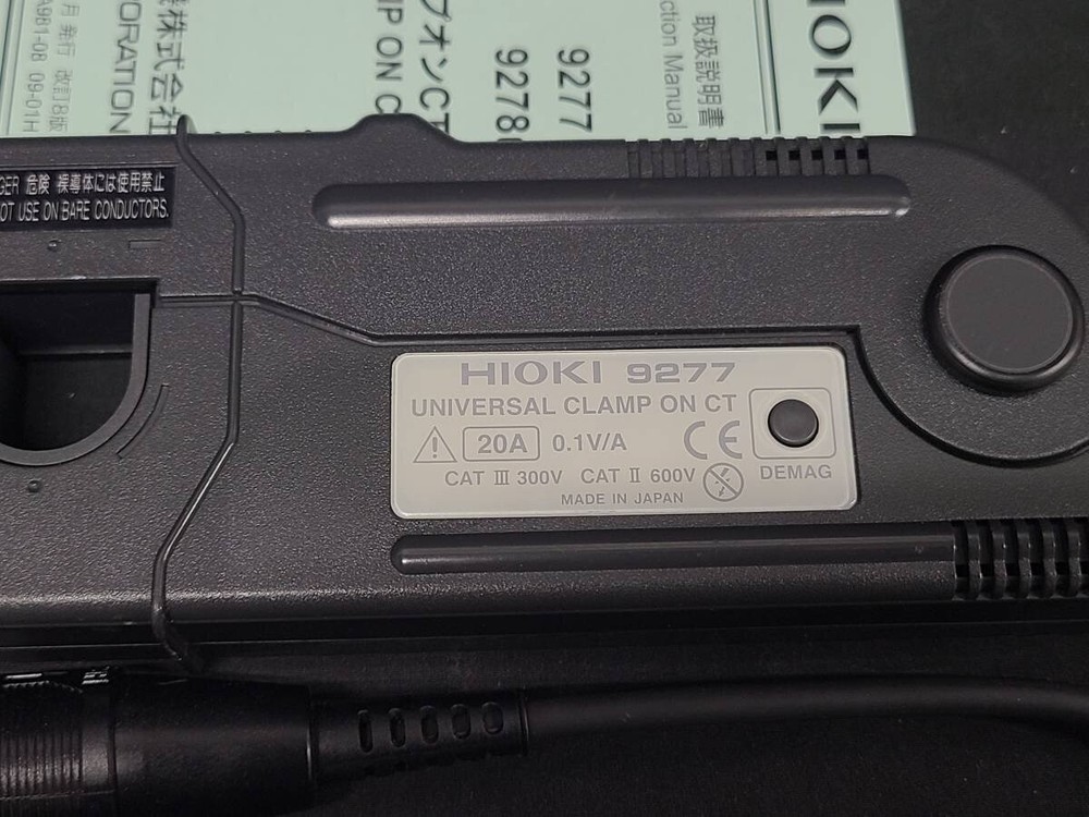 HIOKI 9277 UNIVERSAL CLAMP ON CT [2430]