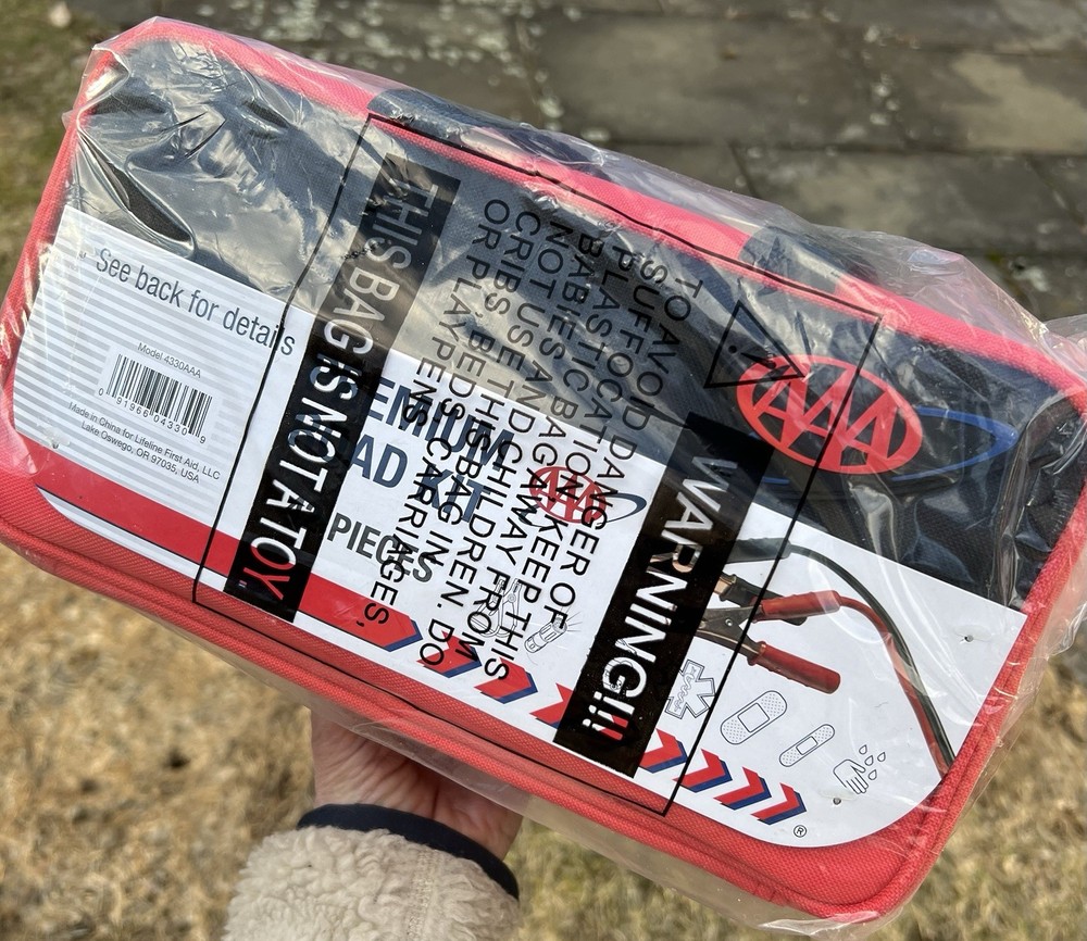 AAA Jumper Cables Emergency Pack