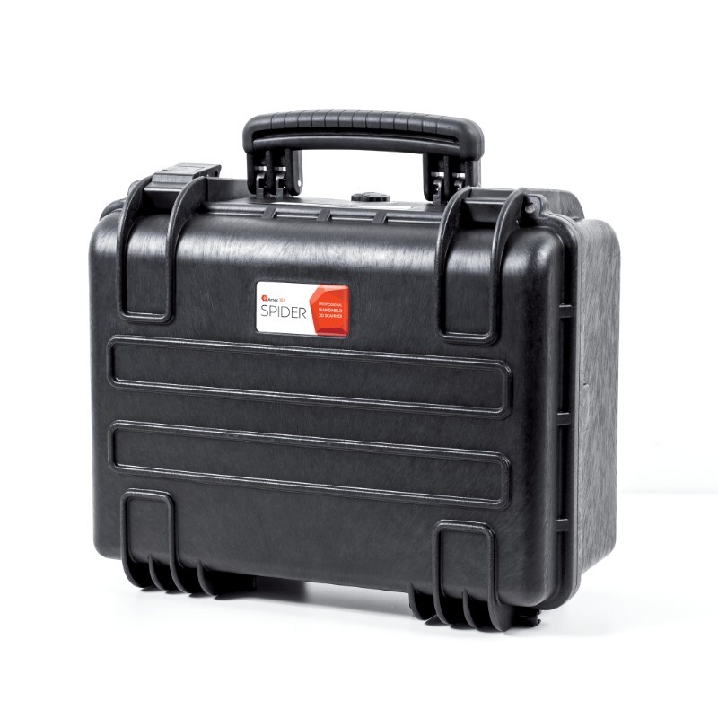 Artec Space Spider 3D Scanner, Professional Grade Accuracy, Pelican Case