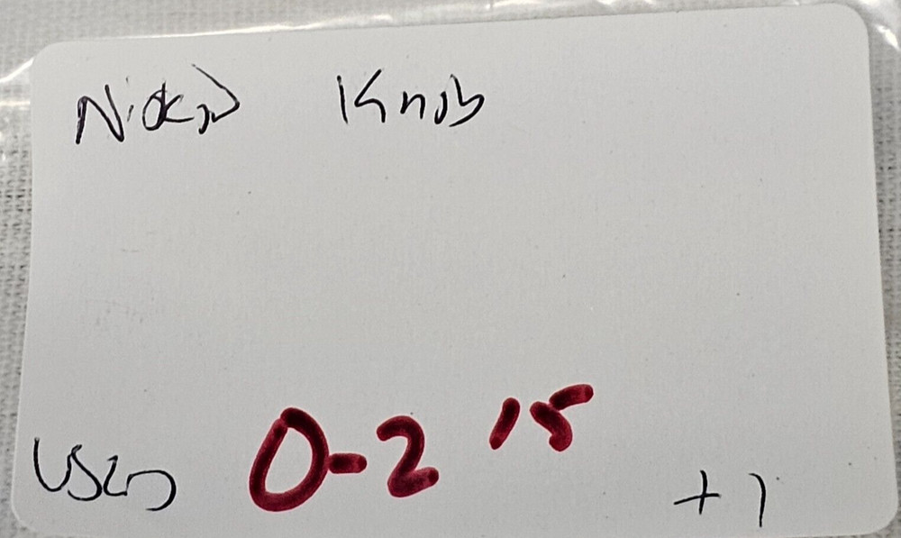 Nikon Eclipse E800 E1000 Microscope Cover Knob Black Parts