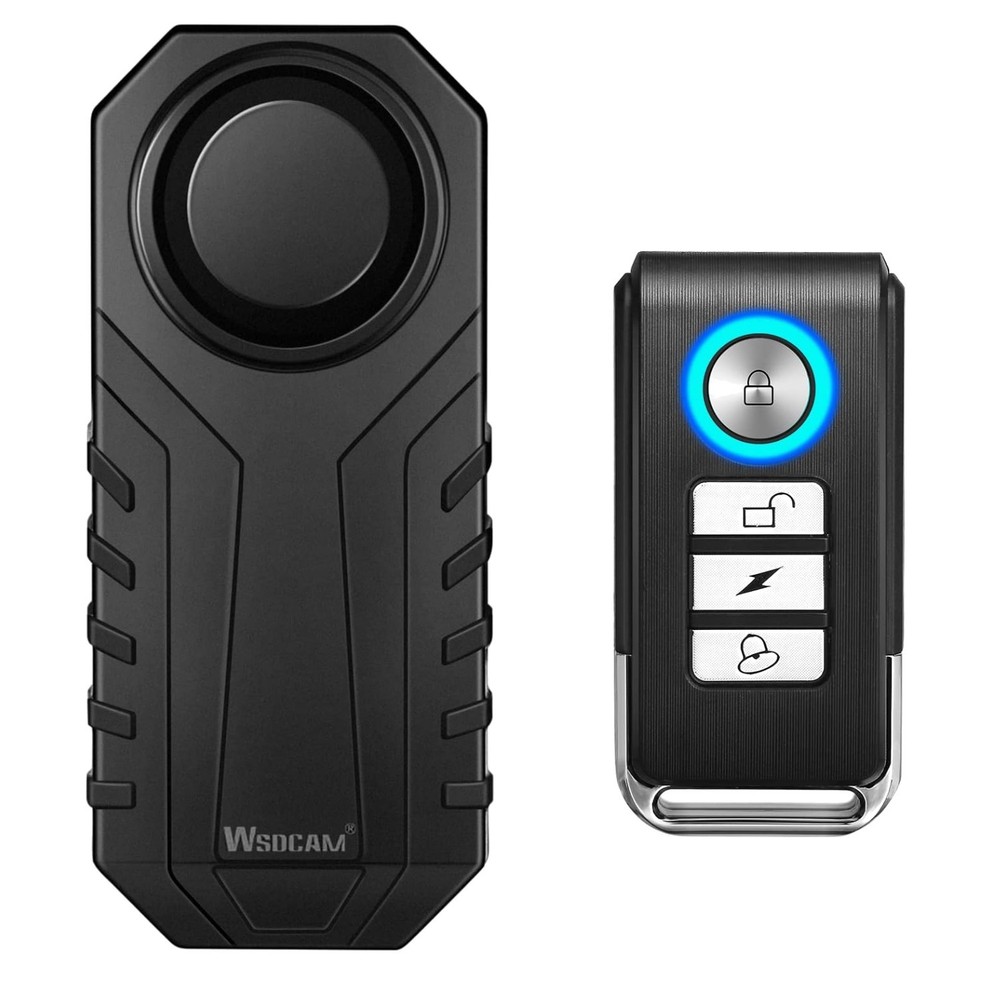 113dB Waterproof Bike Alarm with Motion Sensor & Remote Control - Ultimate Se...