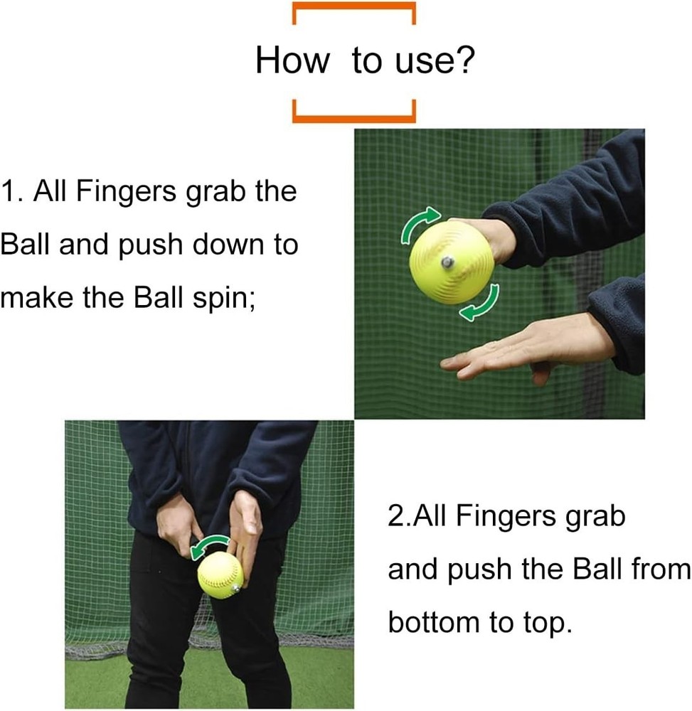 Finger Strength Trainer, Pitcher Finger Strength and Skill aids, Stability Pi...