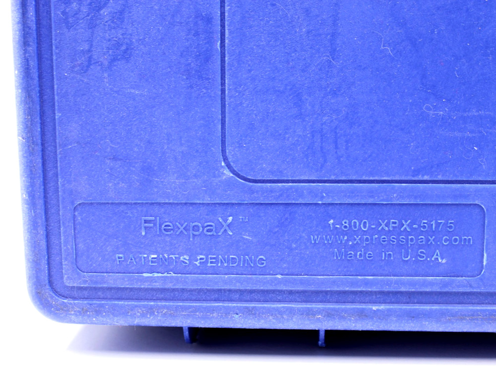 Flexpax Blue Handheld Surplus Storage Case - No Insert