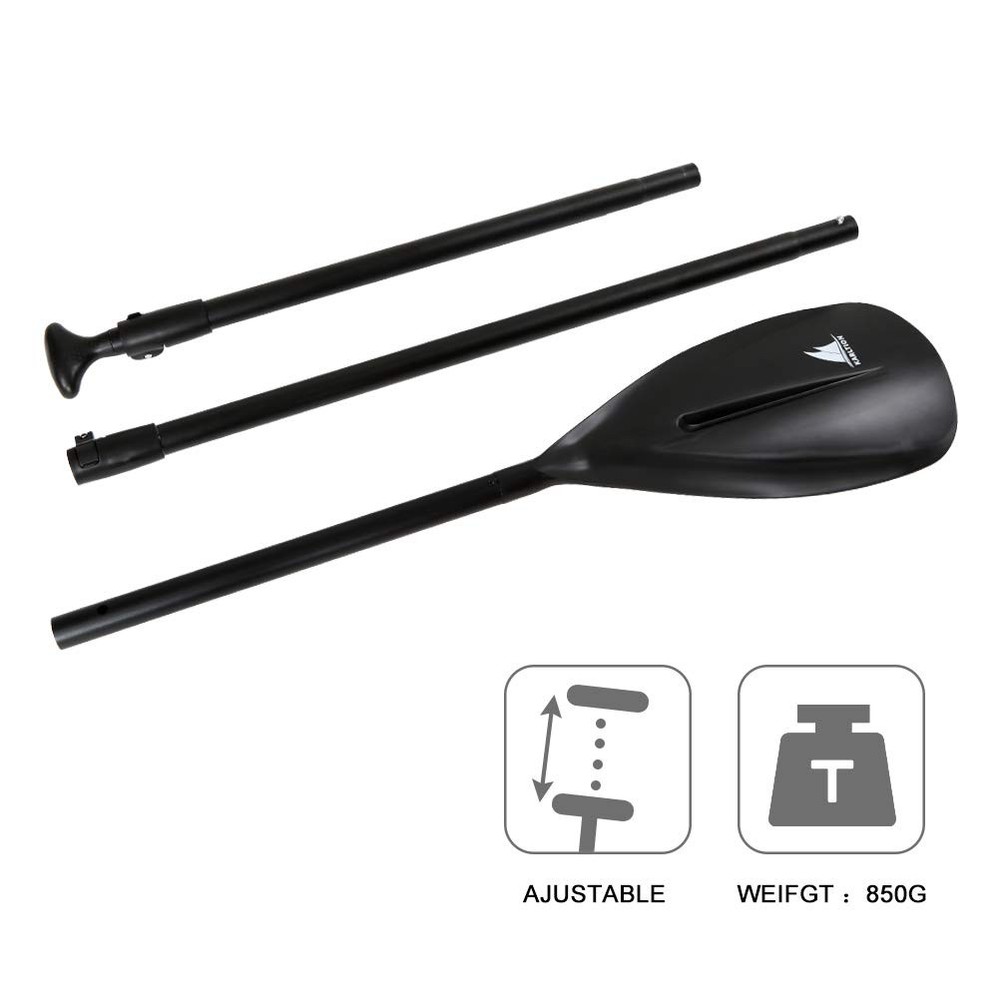SUP Paddle - 3 Pieces Adjustable Aluminium SUP Paddle Alloy