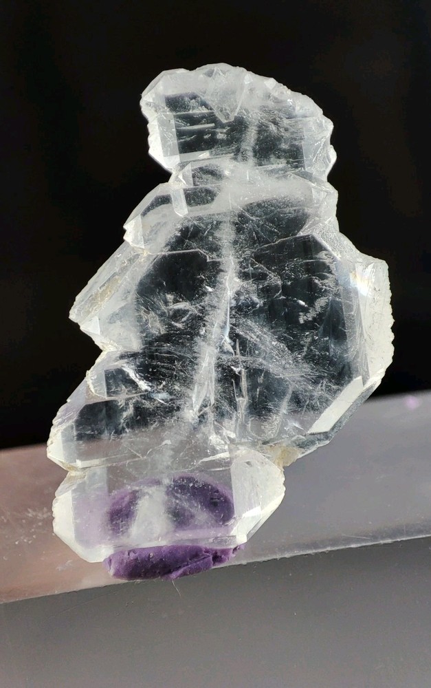 Faden Quartz Transparent Crystal With Good Luster & Nice Termination-Pak.