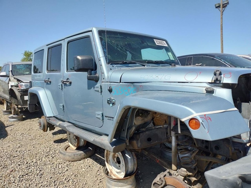 LEFT REAR DOOR WINDOW REGULATOR OEM 2016 JEEP WRANGLER
