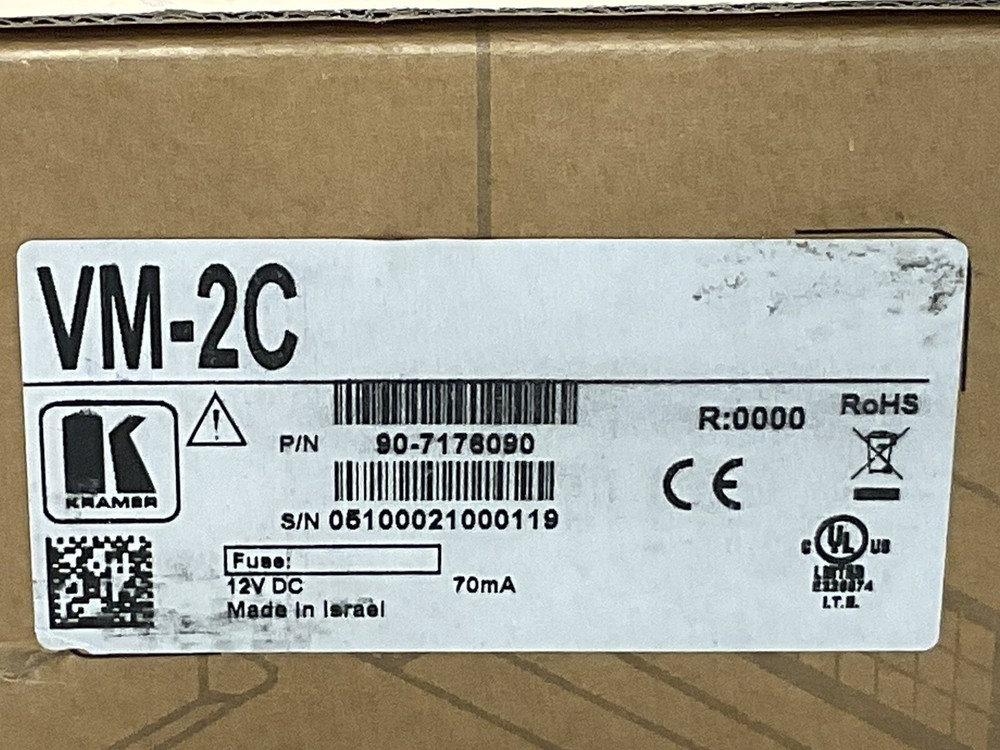 Kramer Composite Distribution Amp VM-2C/MAR868