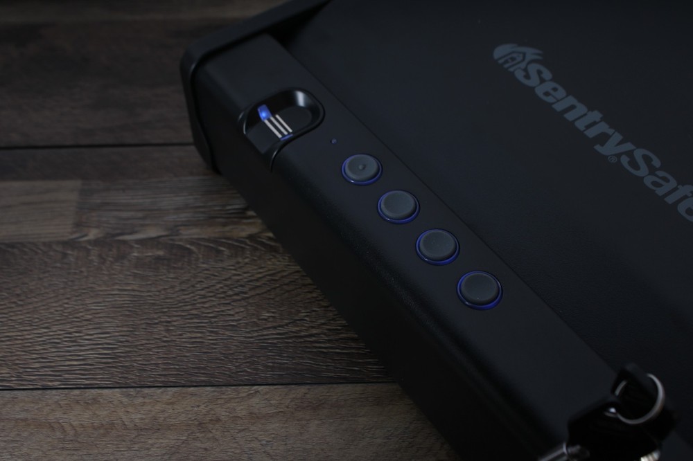 SentrySafe QAP1BE Quick Access Biometric Safe Fingerprint Lock Open Box