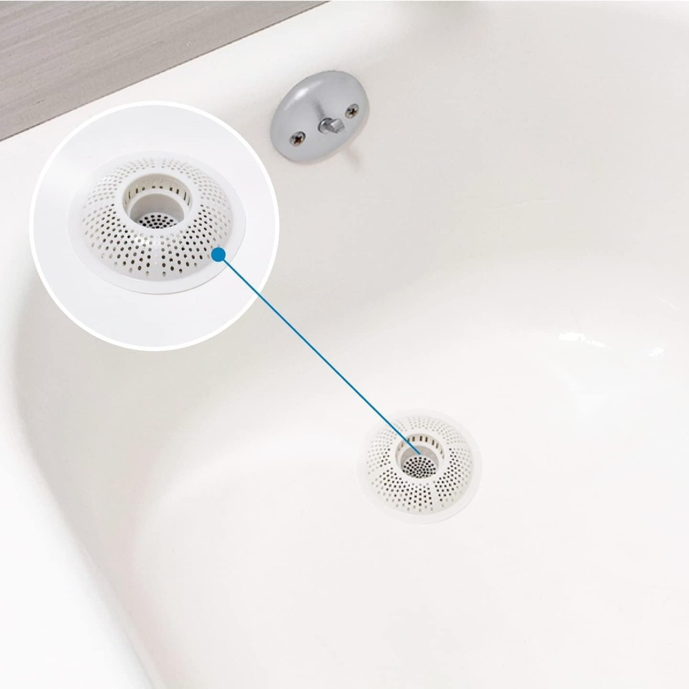 Hairstopper 2-Pack: Patented Drain Protector for Efficient Clog Prevention